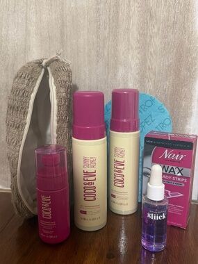 Coco & Eve Sunny Honey Self-Tanning Foam Trio in Pink & Cream